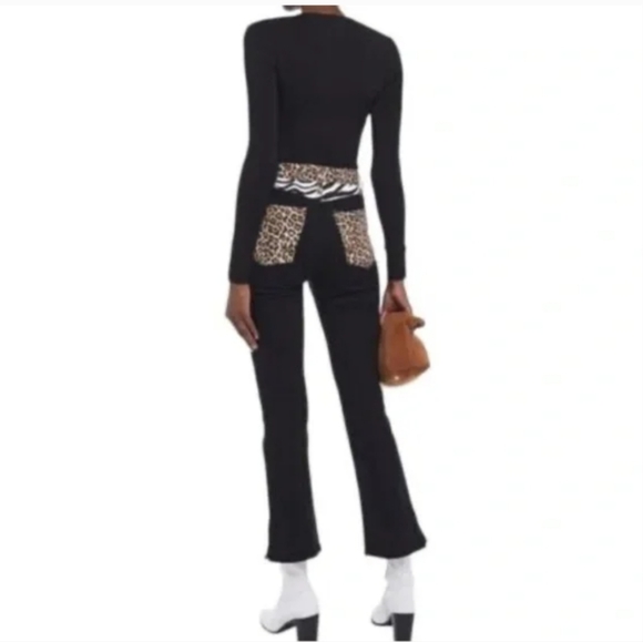 ALICE + OLIVIA Mid-Rise Straight Leg Jeans - Picture 1 of 8